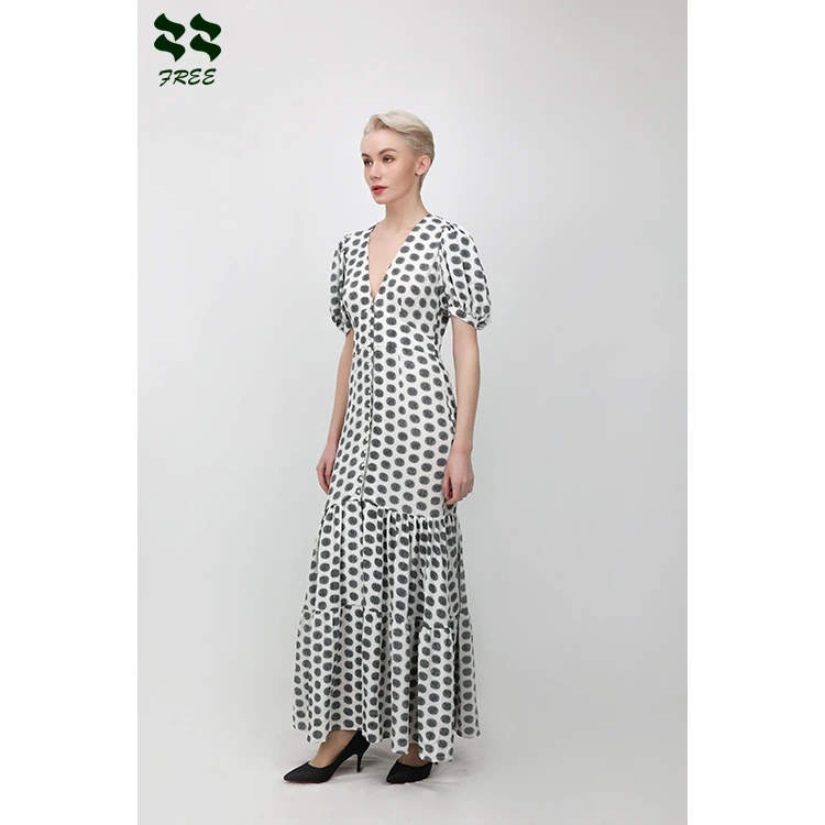 여성용 최신 디자인 슬림 피트 롱 우아한 이브닝 드레스