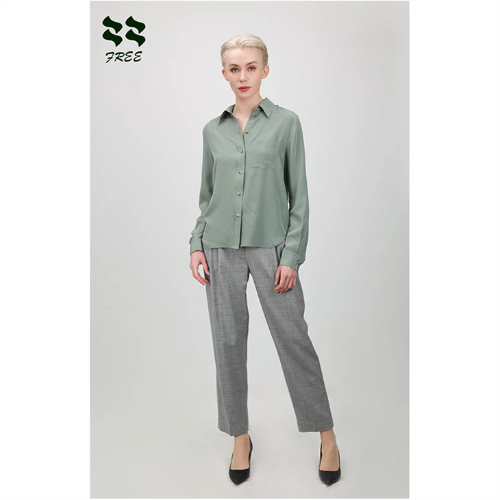 Womens Ankle Length Business Work Pants